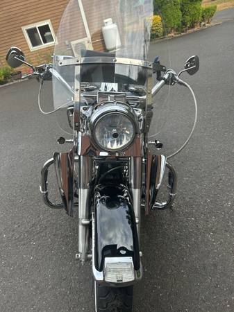 2008 Harley-Davidson, schwarz, Import USA — Foto 9 z 11