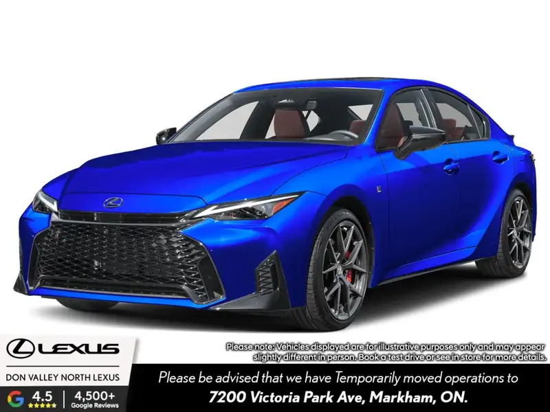 2026 Lexus IS 350, blau, 4 km, Import Kanada — Foto 1
