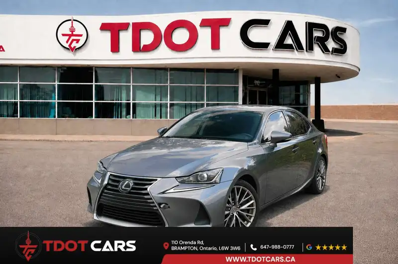 2017 Lexus IS AWD | ALLOY WHEELS | HEATED SEATS | SUNROOF | BACK, grau, 138.771 km, Import Kanada — Foto 1