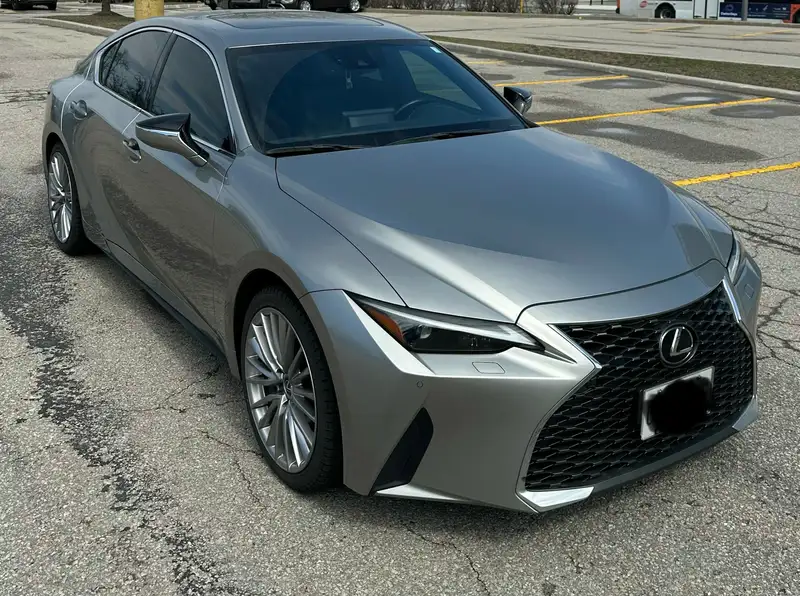 2021 Lexus IS300 AWD Luxury Package 2021, silber, 62.789 km, Import Kanada — Foto 1