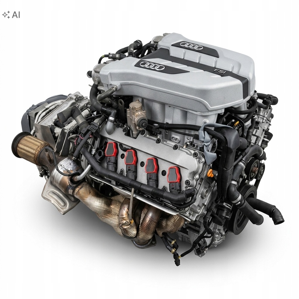 Kompletní motor — Audi 4.2 FSI V8, Auf Lager in der EU — Foto 1