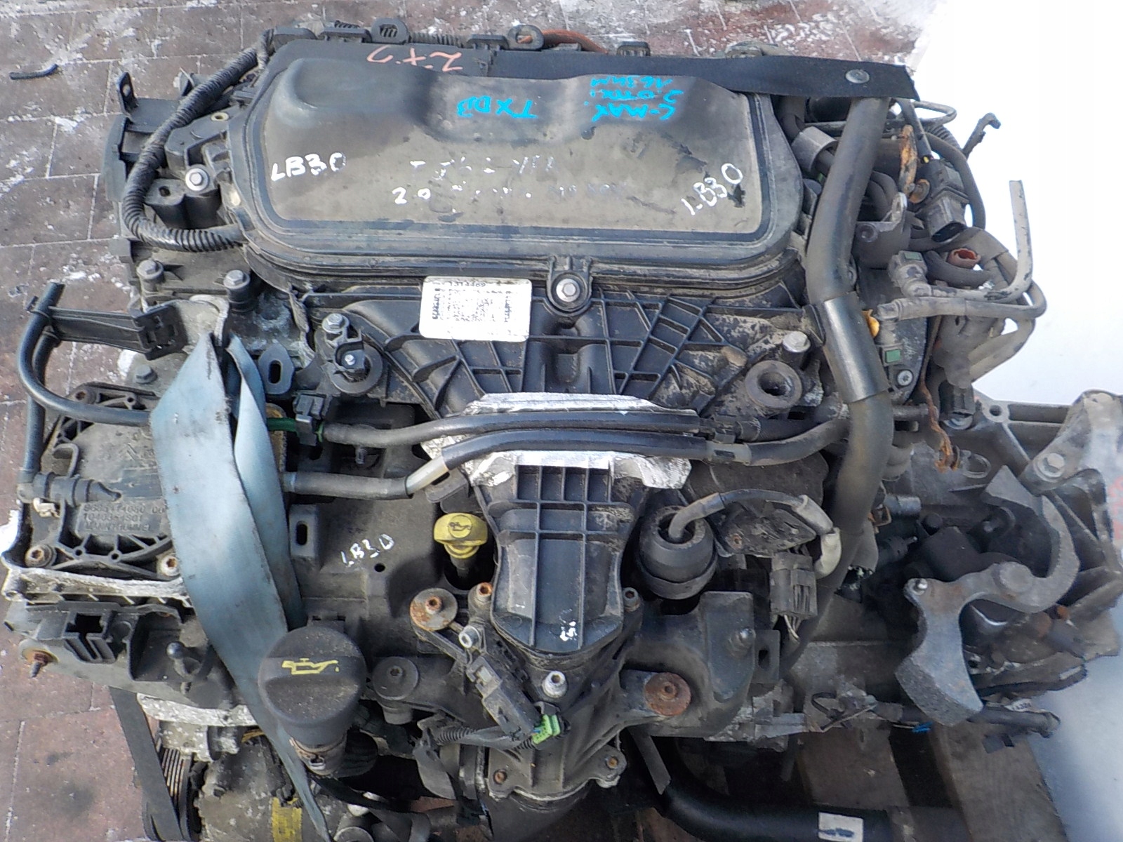 Motor — Ford C-Max 2.0 TDCI, Auf Lager in der EU — Foto 1