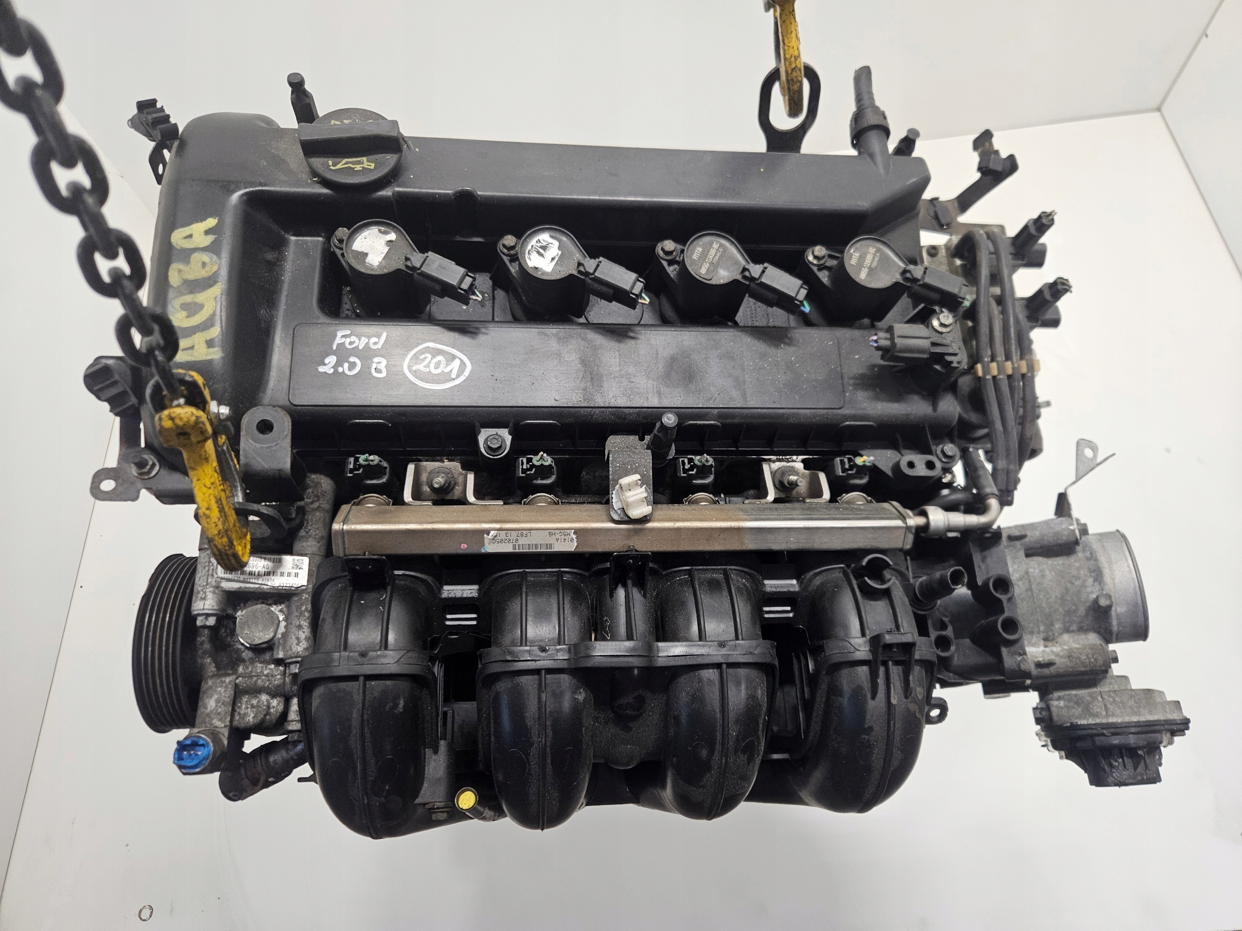 Kompletní motor 9M5Q6007BB — Volvo S40 1.6 TDCI, Auf Lager in der EU — Foto 1