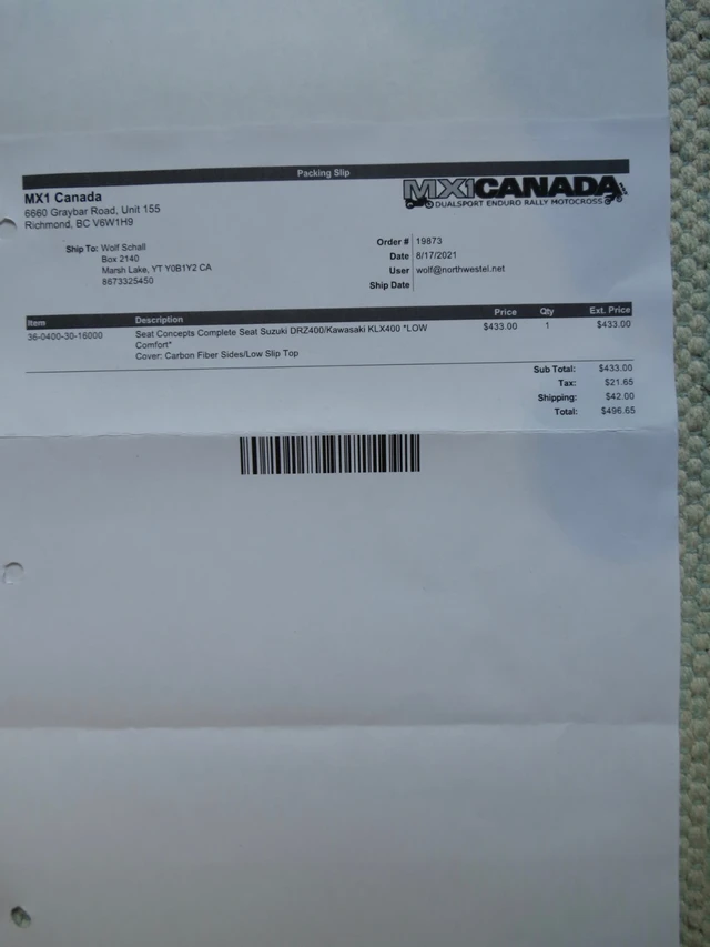 Interiér — Kawasaki, Import Kanada — Foto 4 z 4