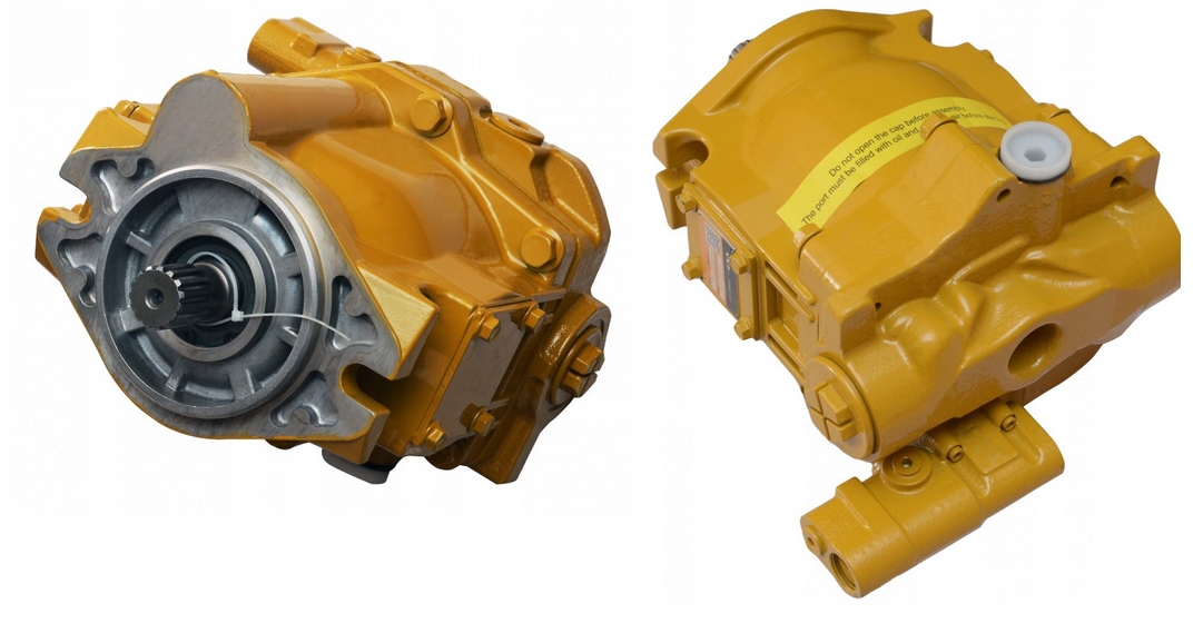 Hydraulické čerpadlo Cat — Caterpillar 416, Auf Lager in der EU — Foto 1