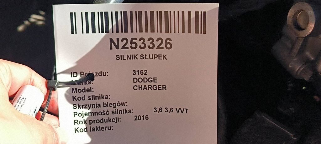 Dodge Charger Engine, Auf Lager in der EU — Foto 6 z 6