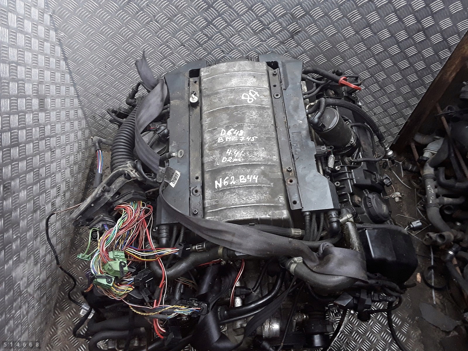 Kompletní motor — BMW X5 4.4, Auf Lager in der EU — Foto 1