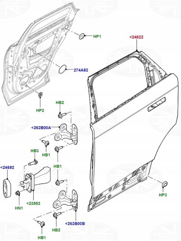 OEM komponent LR091719 — Land Rover Range Rover, Auf Lager in der EU — Foto 1