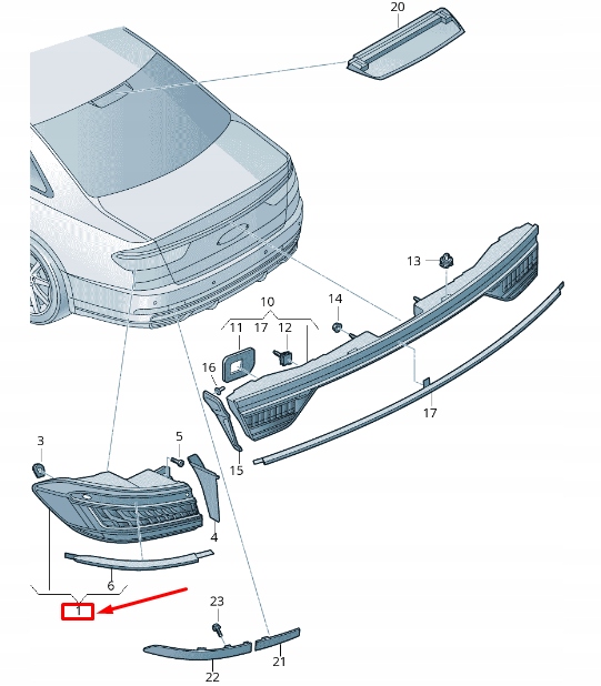 OEM komponent 4N0945092D — Volkswagen, Auf Lager in der EU — Foto 1
