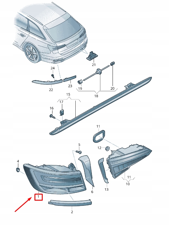 OEM komponent 4K5945223B — Volkswagen, Auf Lager in der EU — Foto 1