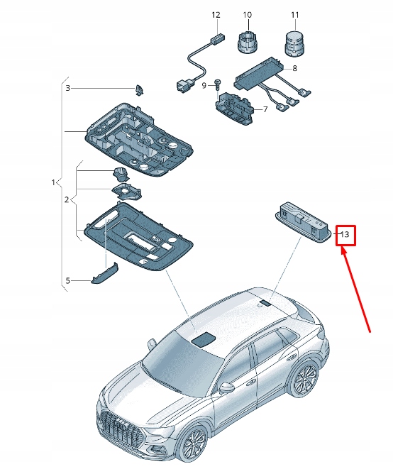 Světlomet 8V0947111BET1 — Volkswagen, Auf Lager in der EU — Foto 1