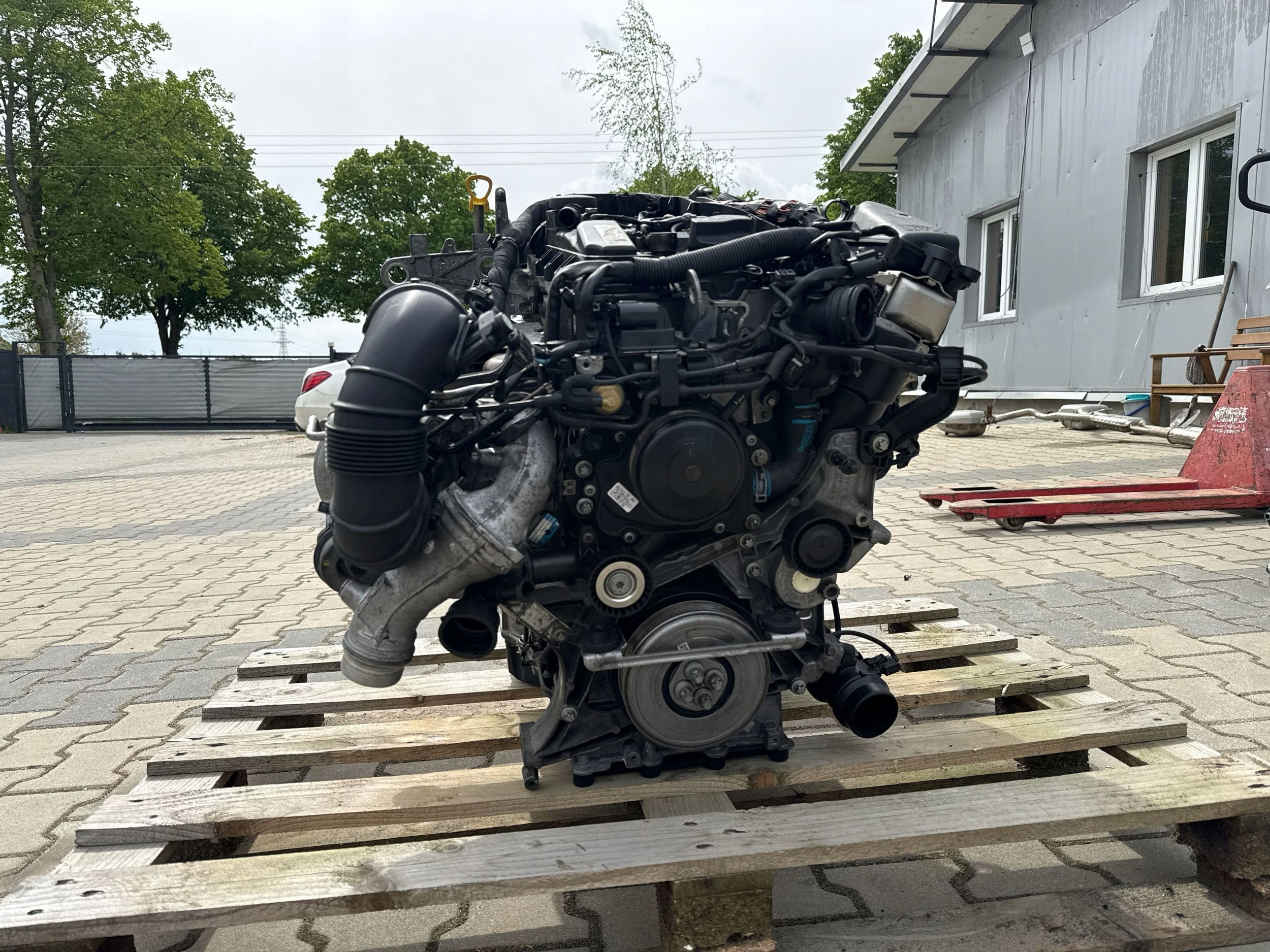 Kompletní motor — Mercedes-Benz C-Class 2.2 CDI, Auf Lager in der EU — Foto 1