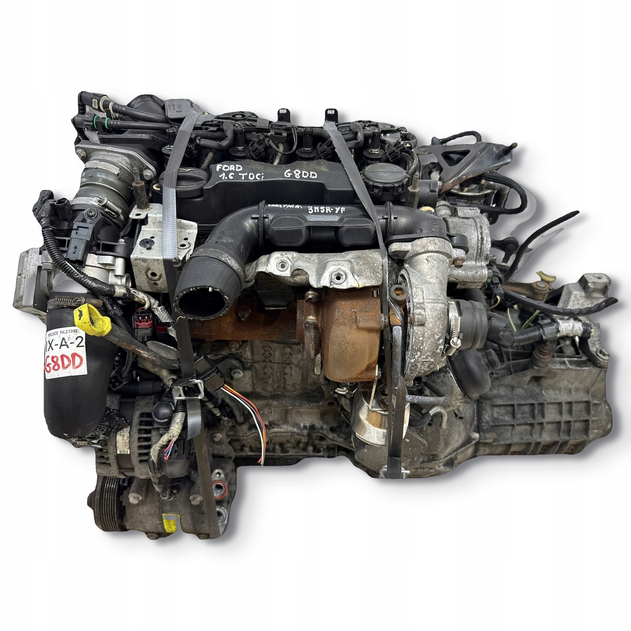 Kompletní motor — Ford C-Max 1.6 TDCI, Auf Lager in der EU — Foto 1