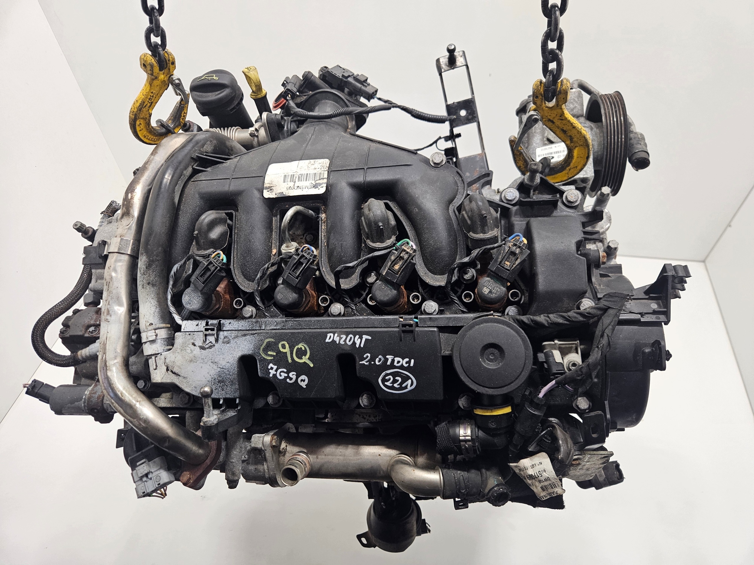 Kompletní motor — Ford S-Max 2.0 TDCI, Auf Lager in der EU — Foto 1