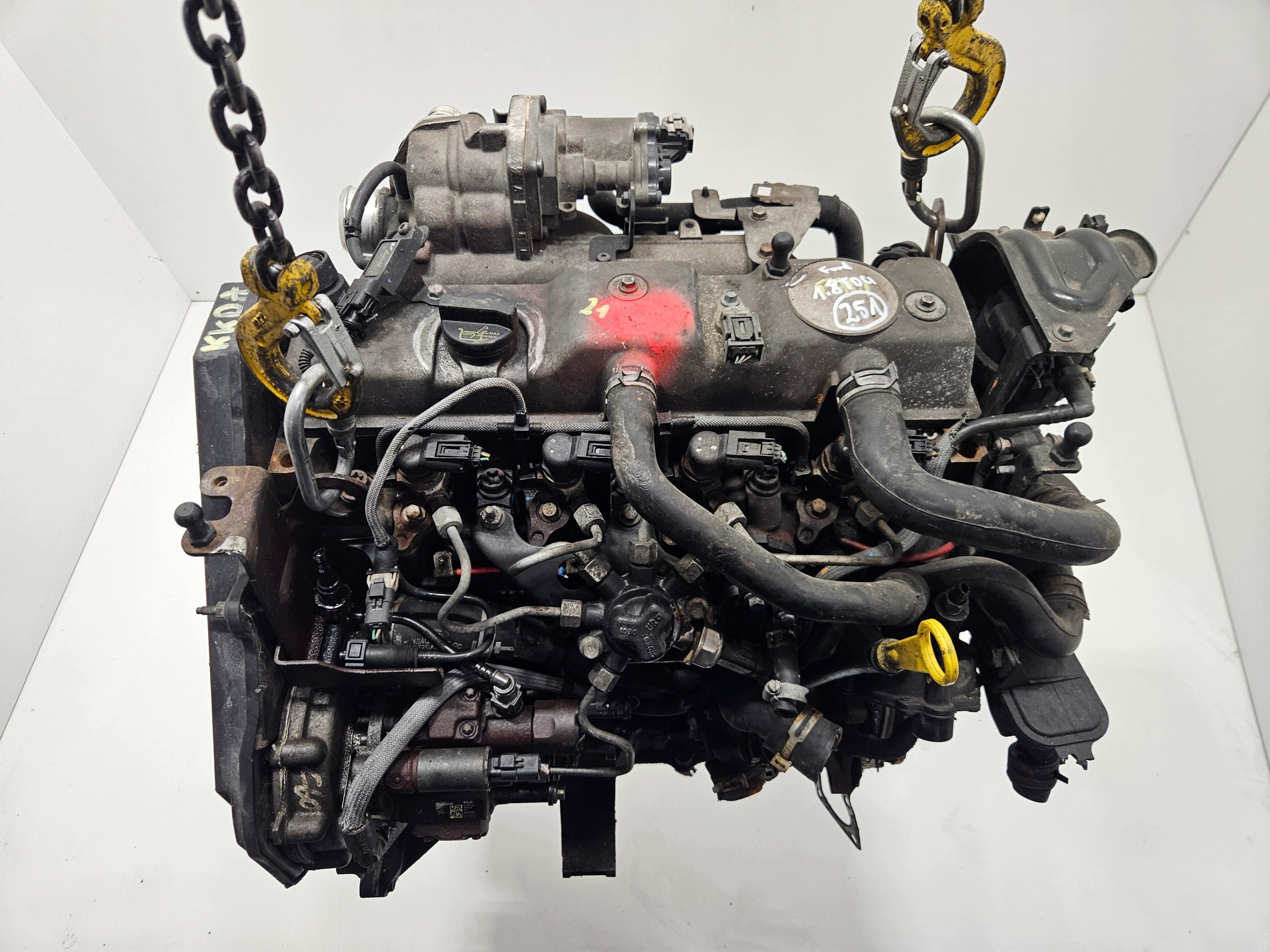 Kompletní motor — Ford Galaxy 1.8 TDCI, Auf Lager in der EU — Foto 1