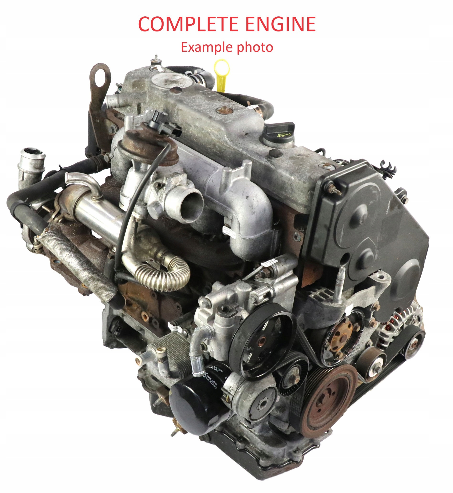 Kompletní motor — Ford Connect 1.8 TDCI, Auf Lager in der EU — Foto 1
