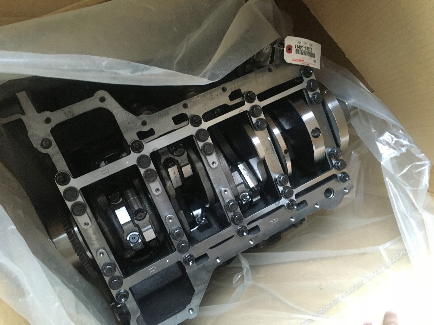 Motor 1140051020 — Toyota Land Cruiser, Auf Lager in der EU — Foto 1