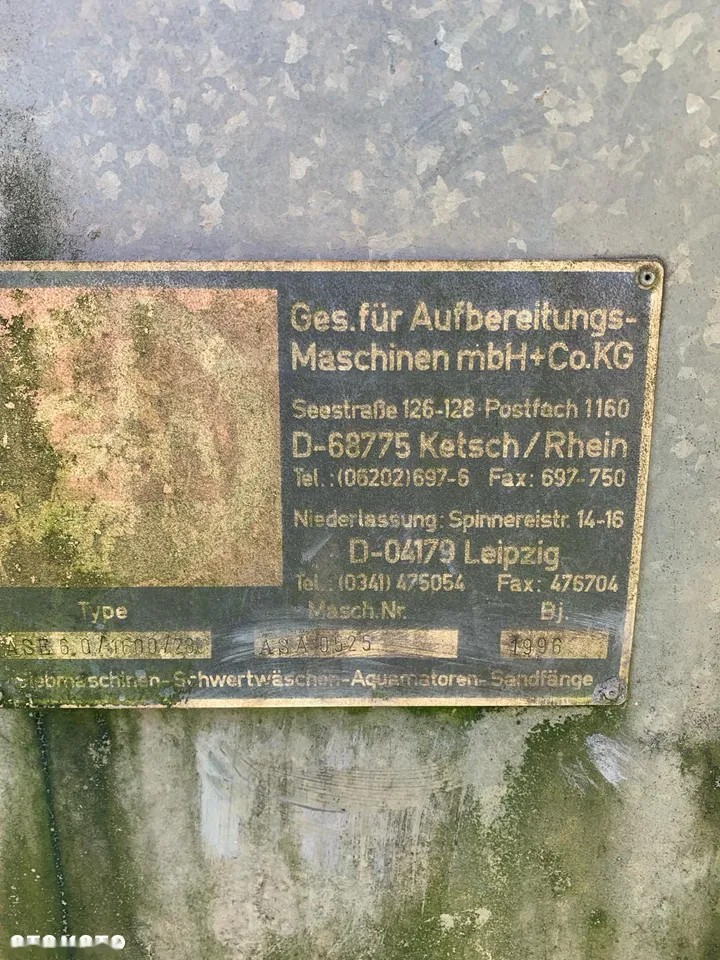 1996 Powerscreen AQUAMATOR, Import Auf Lager in der EU — Foto 2 z 8