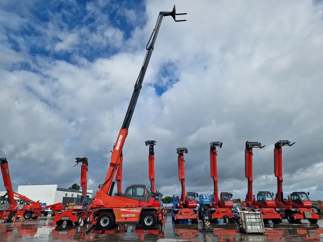 2018 Manitou MRT, 2.298 mth, Import Auf Lager in der EU — Foto 1