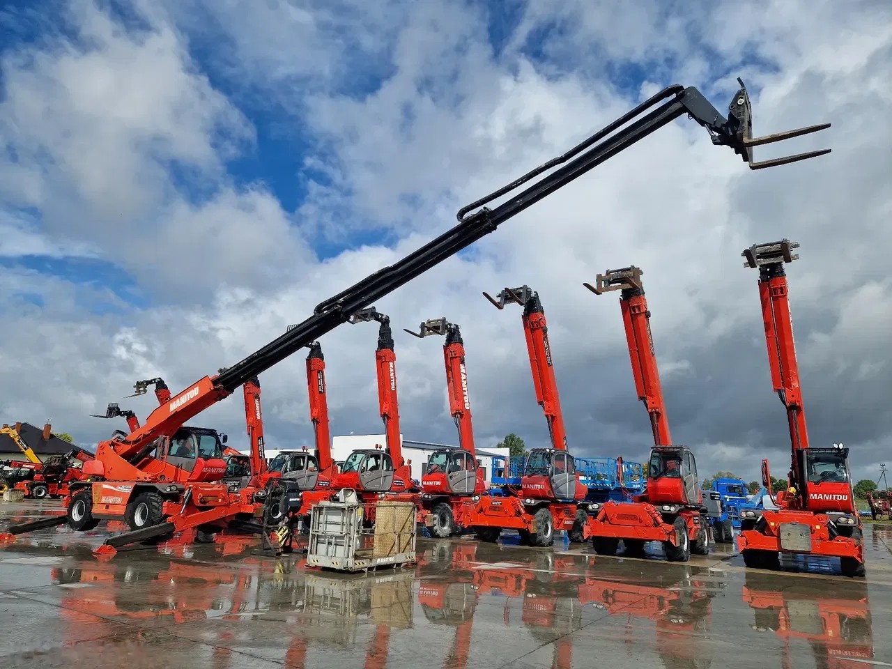 2018 Manitou MRT, 2.298 mth, Import Auf Lager in der EU — Foto 2 z 18