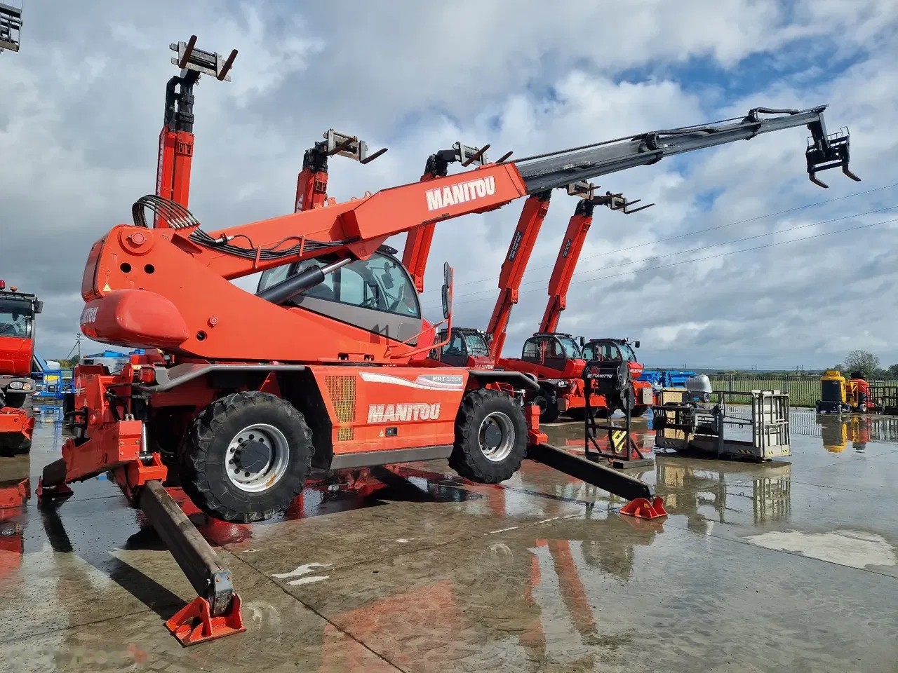 2018 Manitou MRT, 2.298 mth, Import Auf Lager in der EU — Foto 5 z 18