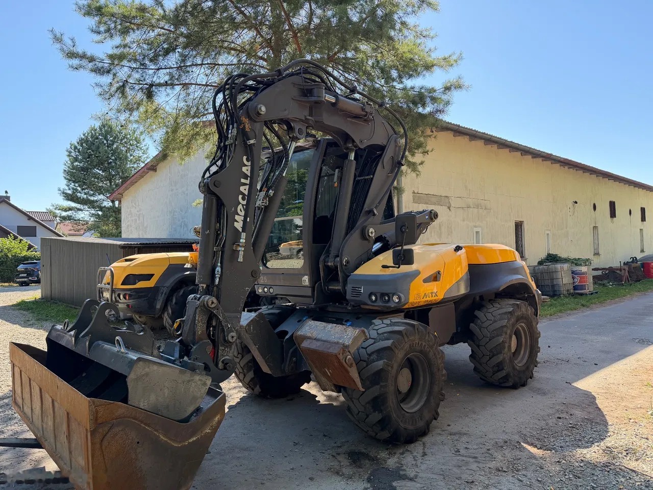 2018 Mecalac 12 MTX, 7.200 mth, Import Auf Lager in der EU — Foto 1