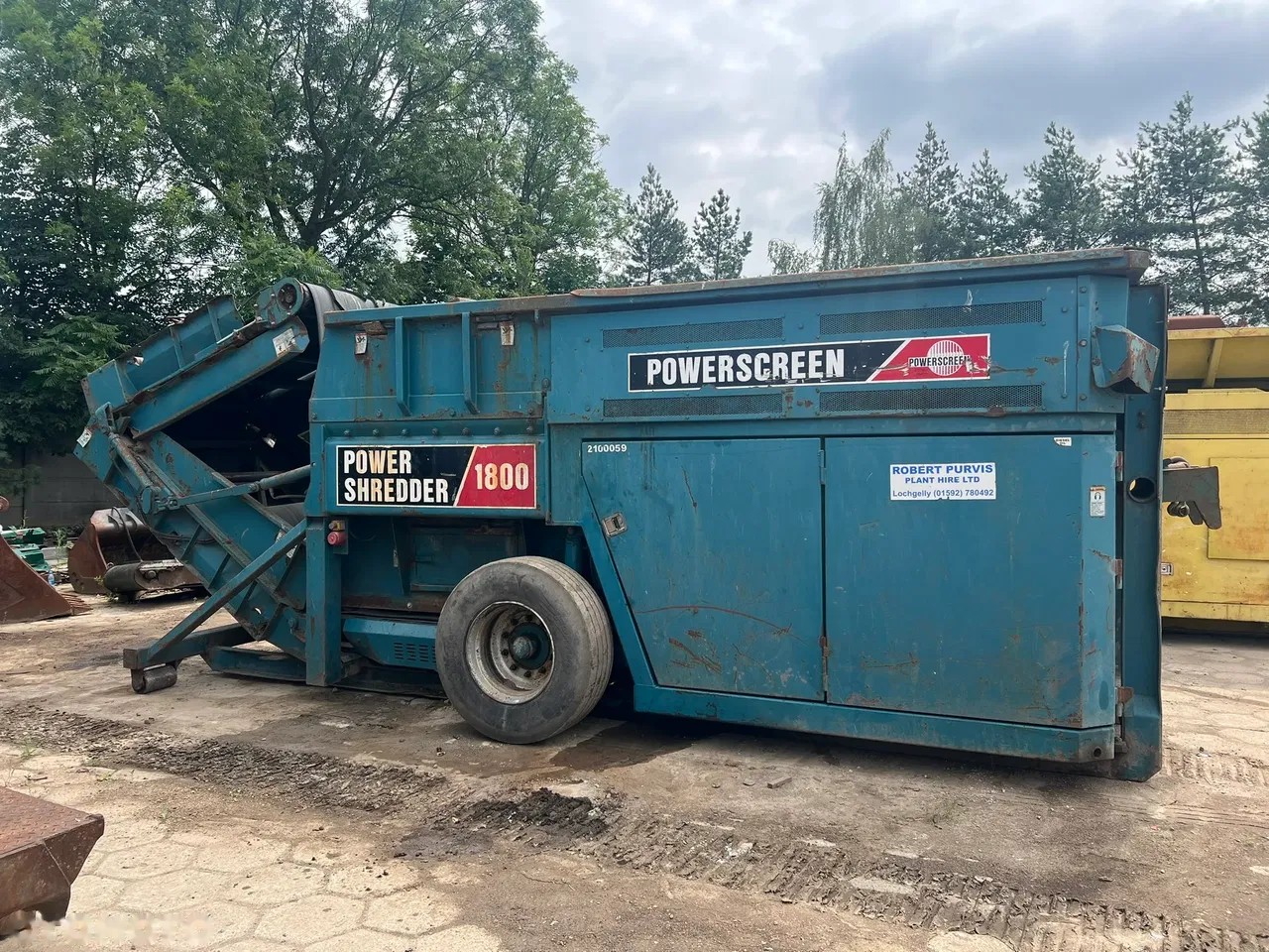 2004 Powerscreen Powershredder 1800, 2.500 mth, Import Auf Lager in der EU — Foto 3 z 16