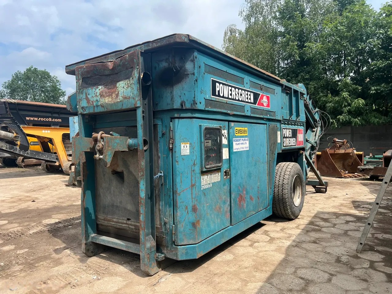 2004 Powerscreen Powershredder 1800, 2.500 mth, Import Auf Lager in der EU — Foto 4 z 16