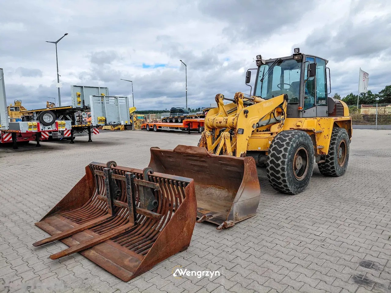 2002 Ahlmann AS 150, 7.676 mth, Import Auf Lager in der EU — Foto 1