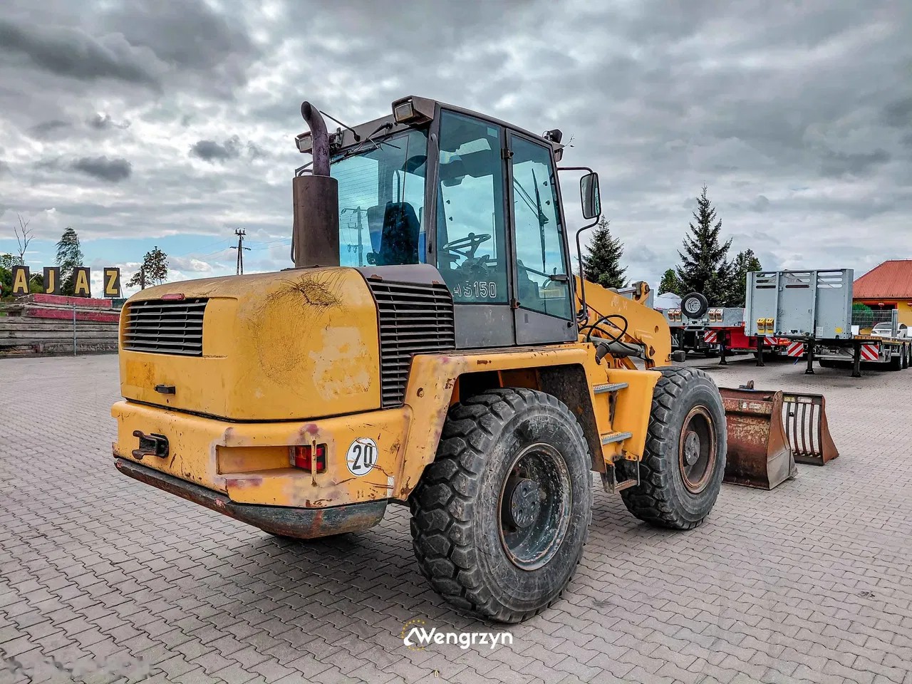 2002 Ahlmann AS 150, 7.676 mth, Import Auf Lager in der EU — Foto 13 z 24