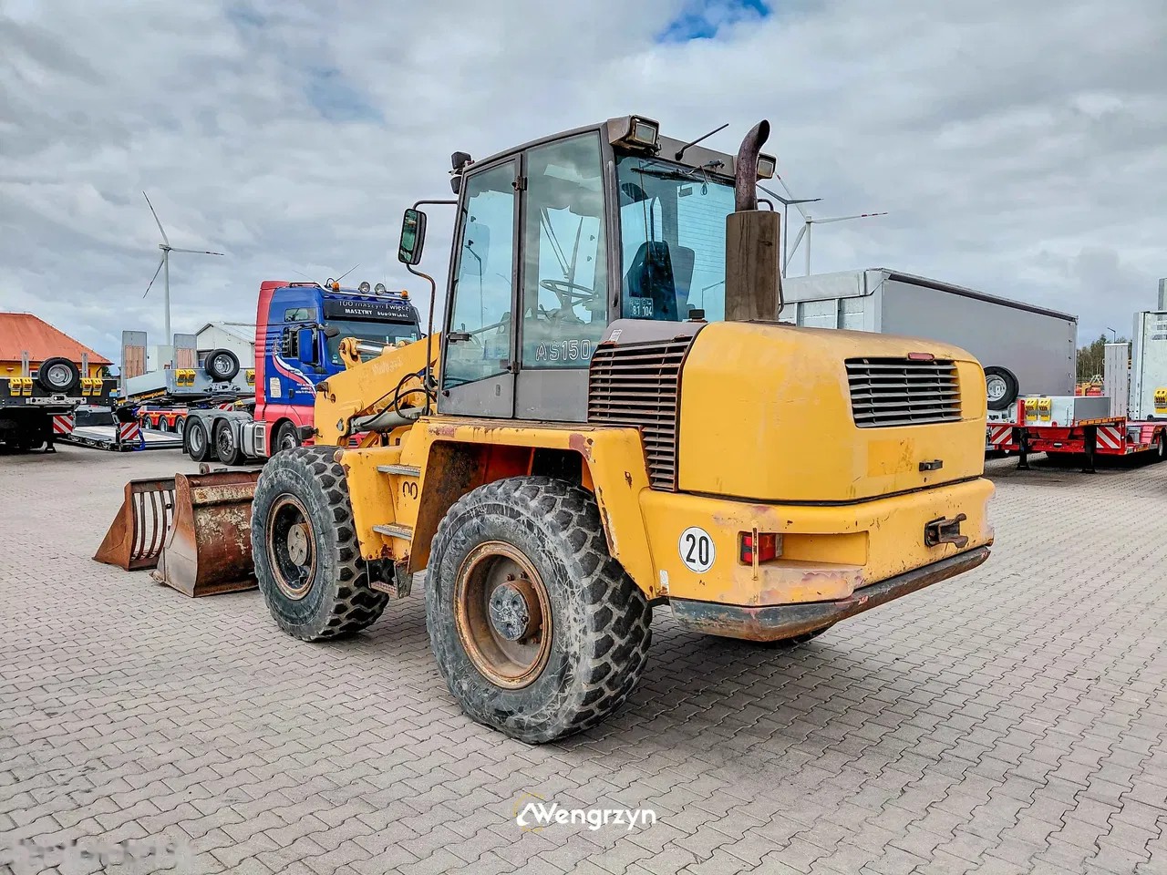 2002 Ahlmann AS 150, 7.676 mth, Import Auf Lager in der EU — Foto 15 z 24