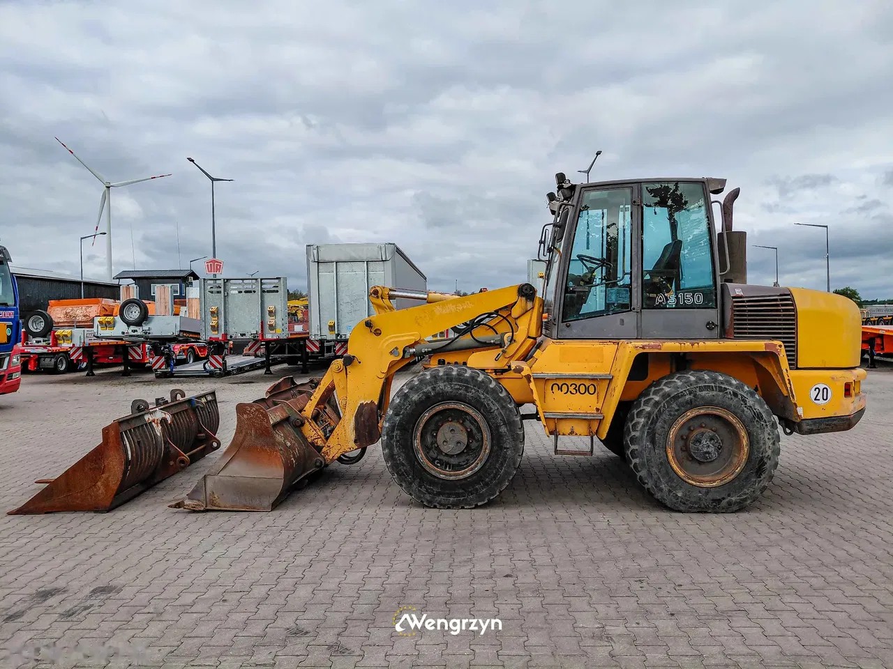 2002 Ahlmann AS 150, 7.676 mth, Import Auf Lager in der EU — Foto 16 z 24