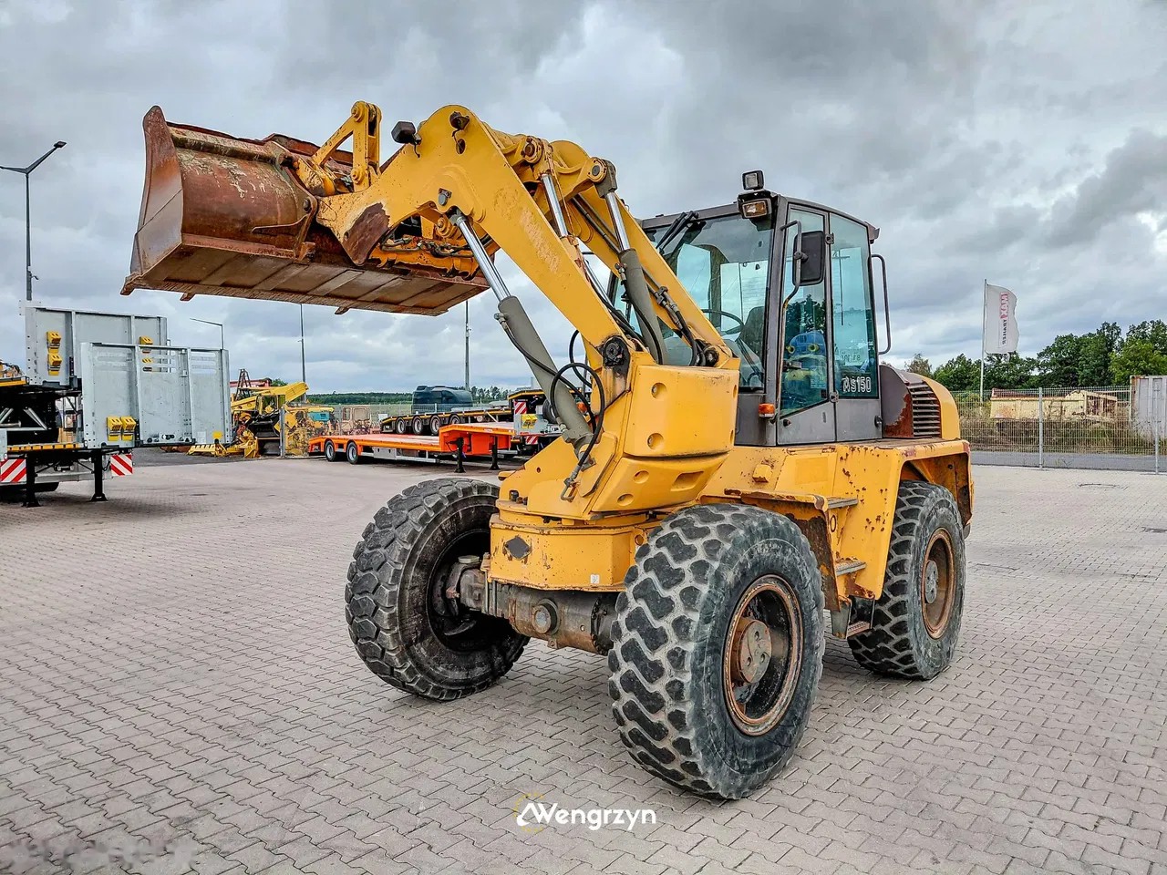 2002 Ahlmann AS 150, 7.676 mth, Import Auf Lager in der EU — Foto 4 z 24