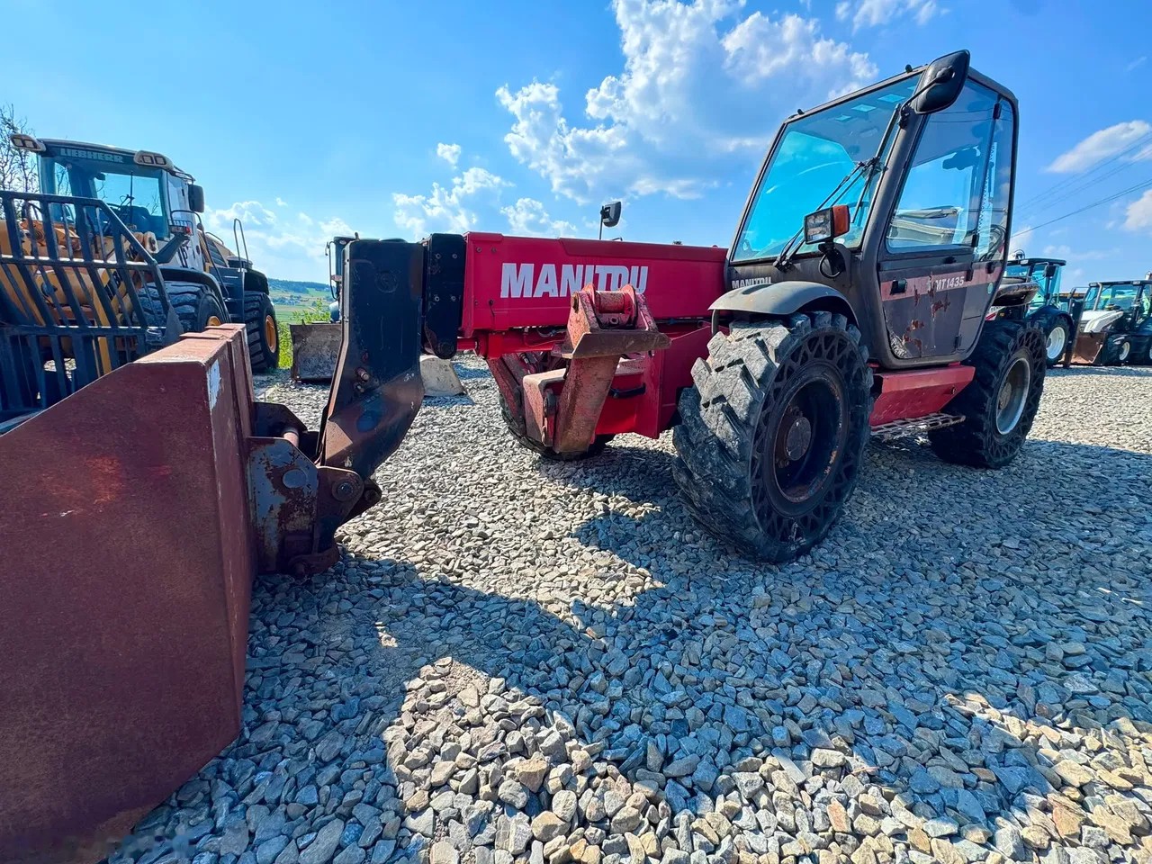 2008 Manitou MT, Import Auf Lager in der EU — Foto 6 z 8