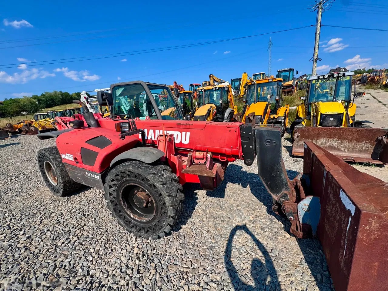 2008 Manitou MT, Import Auf Lager in der EU — Foto 7 z 8