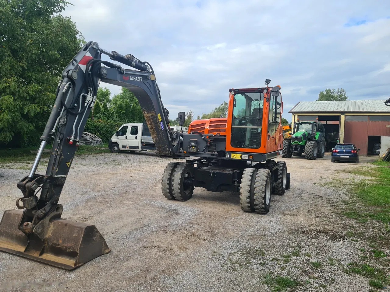 2017 Schaeff PW 95, 8.300 mth, Import Auf Lager in der EU — Foto 3 z 9
