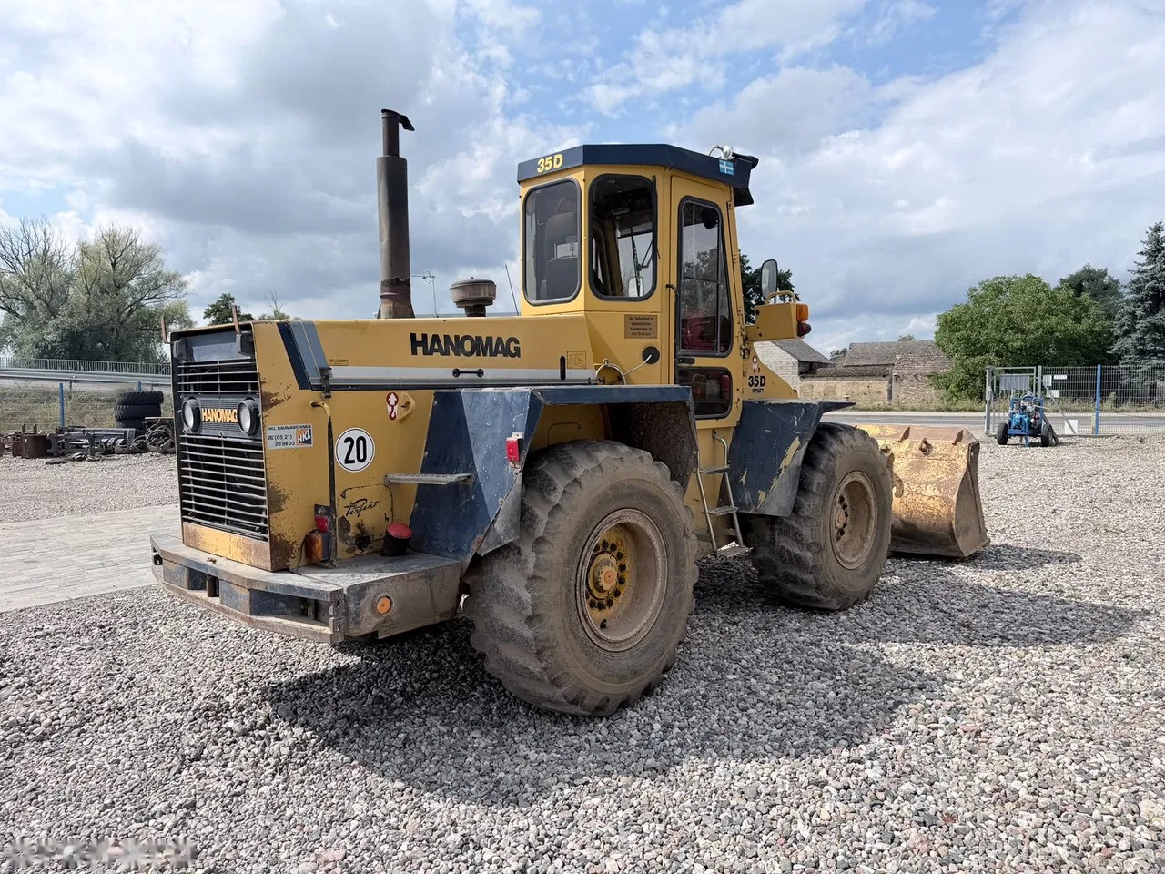 1992 Hanomag 33D, 10.273 mth, Import Auf Lager in der EU — Foto 12 z 14