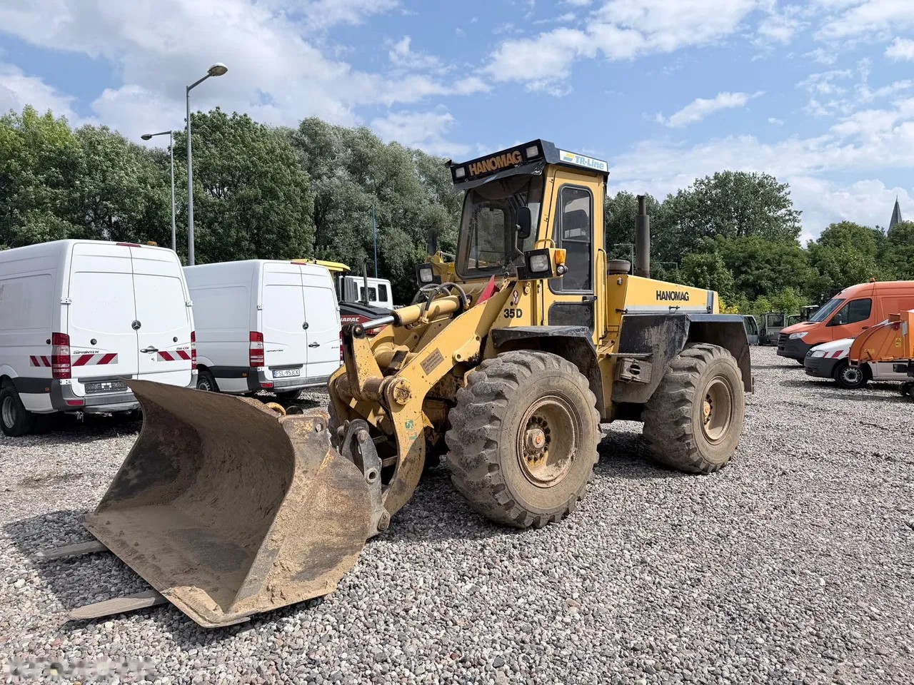 1992 Hanomag 33D, 10.273 mth, Import Auf Lager in der EU — Foto 4 z 14