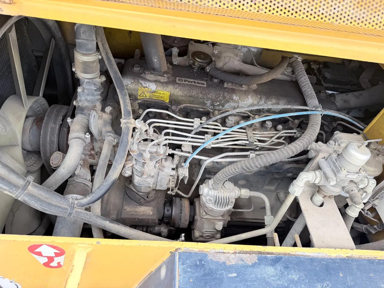 1992 Hanomag 33D, 10.273 mth, Import Auf Lager in der EU — Foto 7 z 14