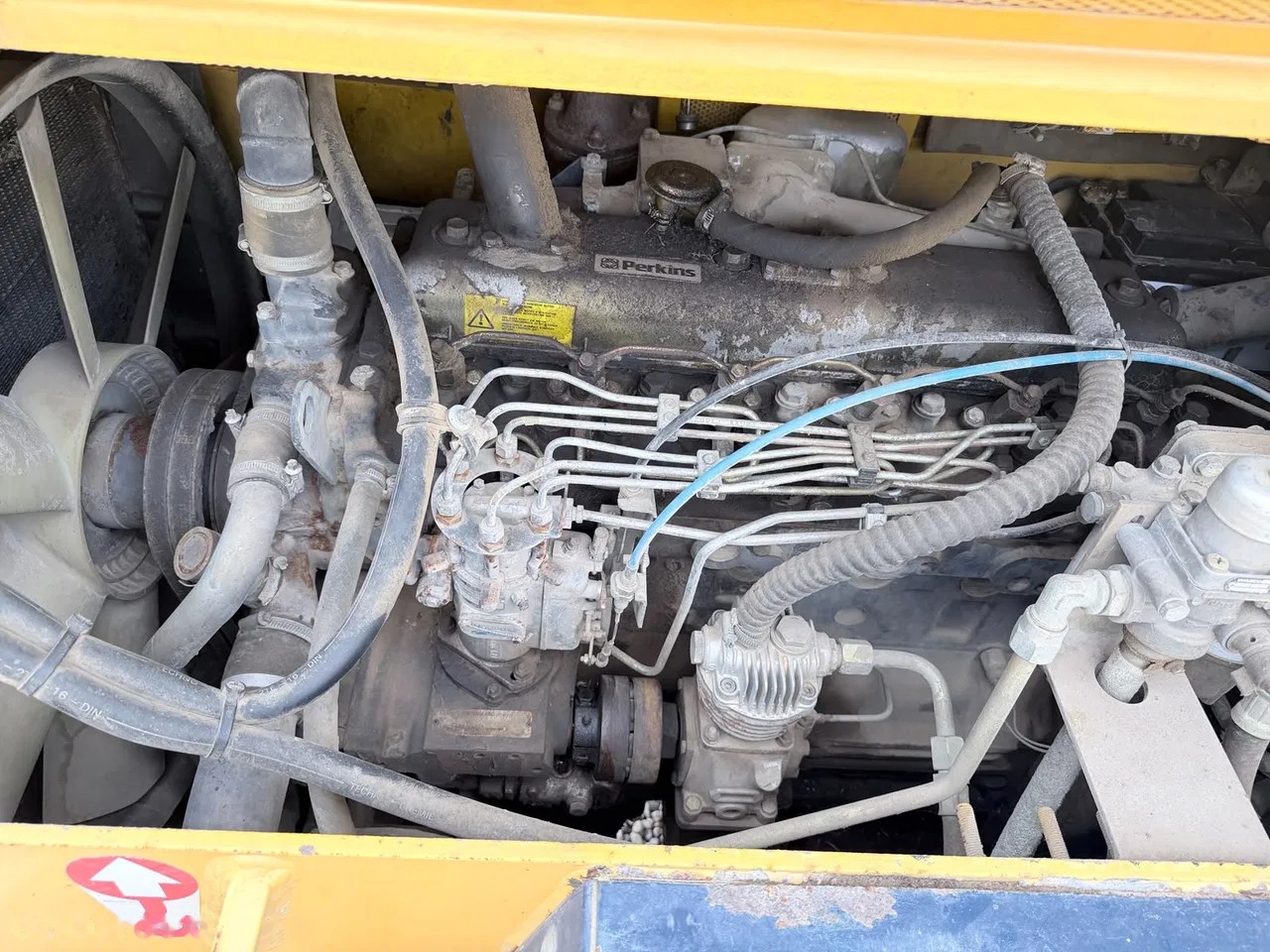 1992 Hanomag 33D, 10.273 mth, Import Auf Lager in der EU — Foto 8 z 14