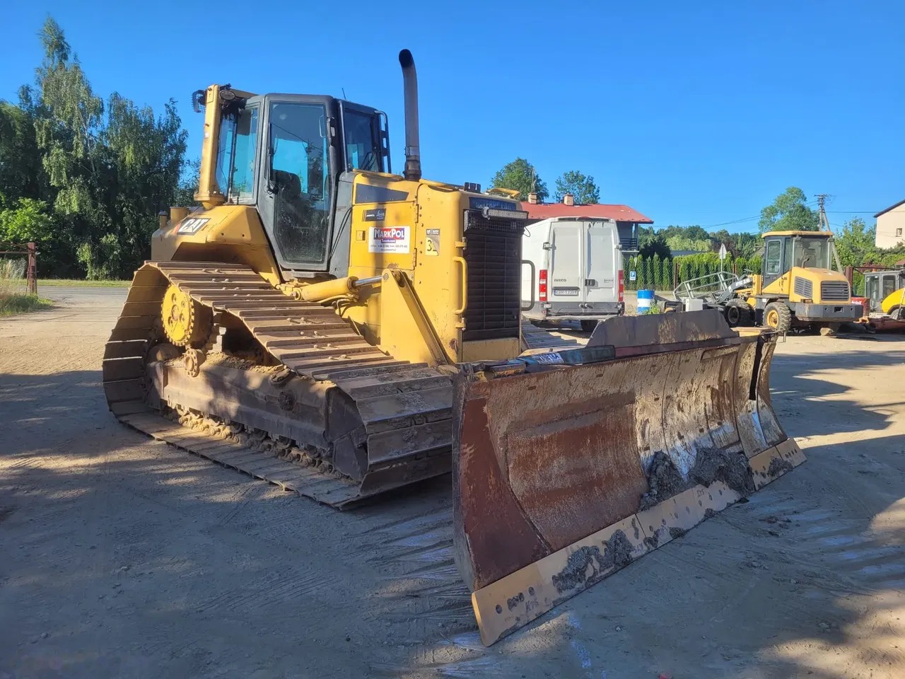 2008 Caterpillar D6N, 17.342 mth, Import Auf Lager in der EU — Foto 1