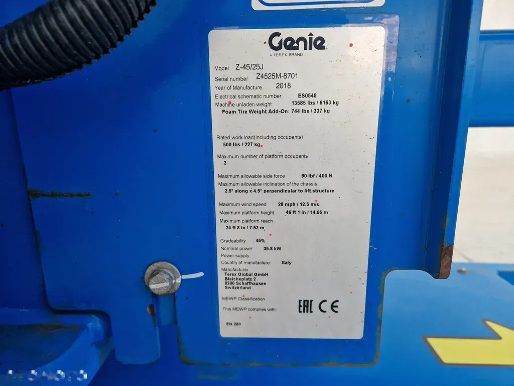 2018 Genie, 995 mth, Import Auf Lager in der EU — Foto 12 z 16