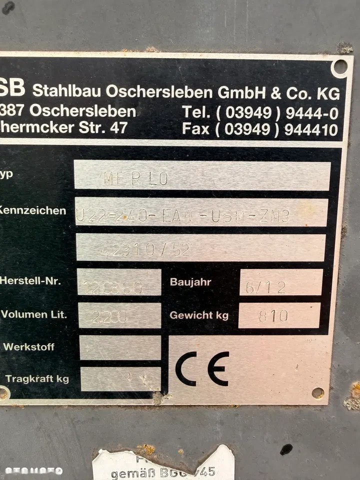 2018 Merlo TF, 4.500 mth, Import Auf Lager in der EU — Foto 16 z 16