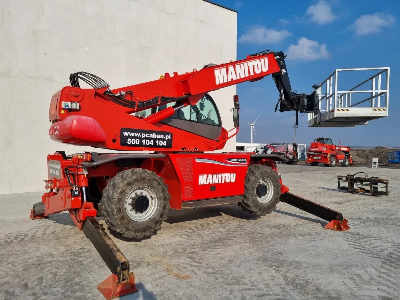 2015 Manitou MRT, 4.426 mth, Import Auf Lager in der EU — Foto 3 z 16