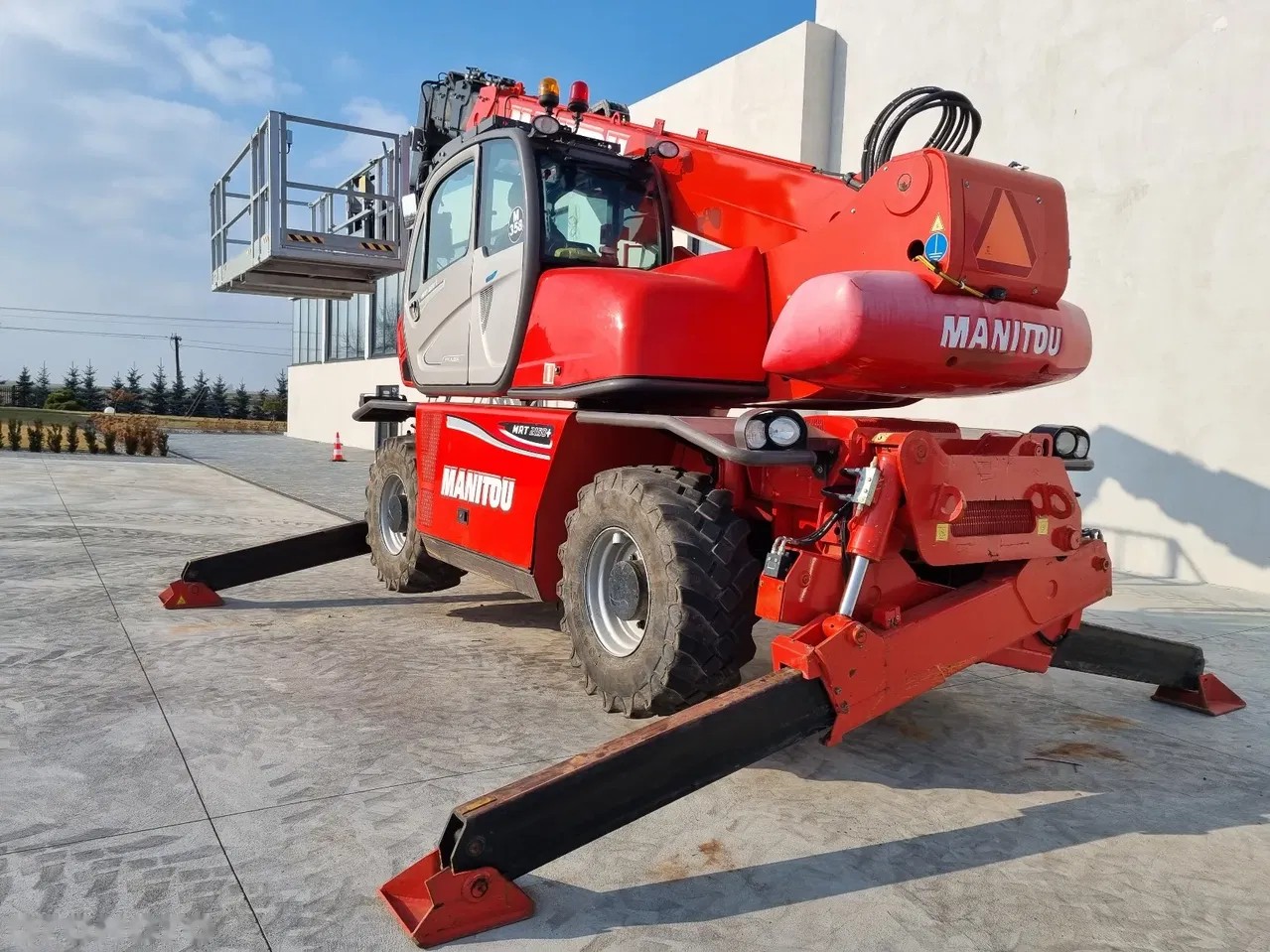 2015 Manitou MRT, 4.426 mth, Import Auf Lager in der EU — Foto 5 z 16