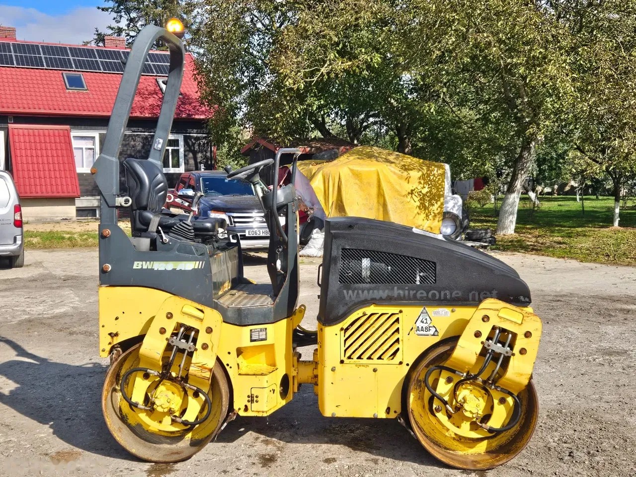 2008 Bomag BW120AD, Import Auf Lager in der EU — Foto 11 z 22