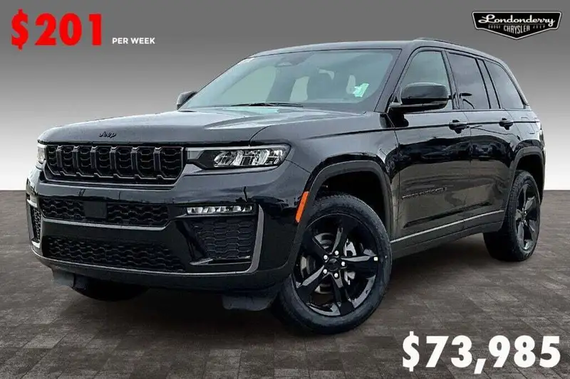 2026 Jeep Grand Cherokee Limited, schwarz, 0 km, Import Kanada — Foto 1