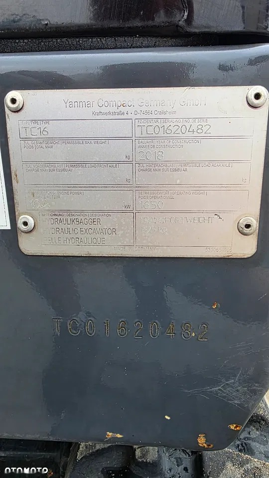 2018 Schaeff TC16, 102 mth, Import Auf Lager in der EU — Foto 14 z 16