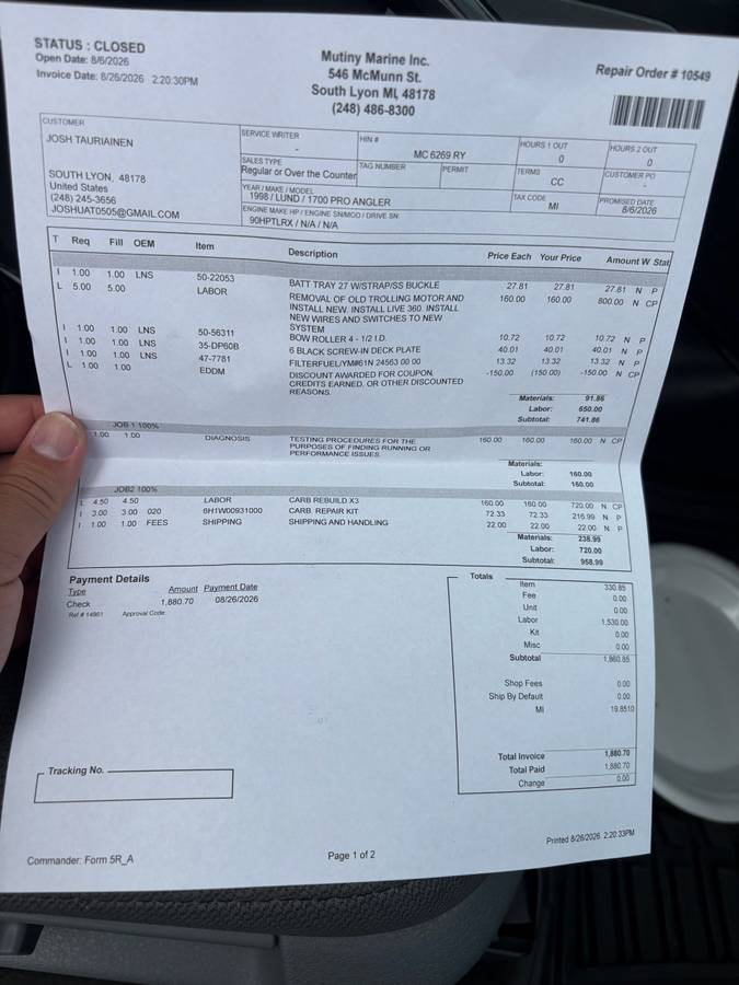 Crestliner, Import USA — Foto 6 z 6