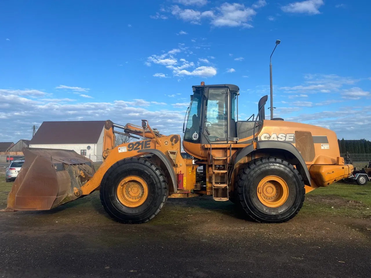 2009 Case 921E, 19.000 mth, Import Auf Lager in der EU — Foto 3 z 8